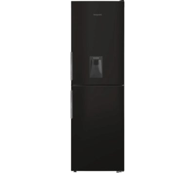 HOTPOINT XAL85 T1I K WTD 50/50 Fridge Freezer - Black HOTPOINT XAL85 T1I K WTD 50/50 Fridge Freezer - Black